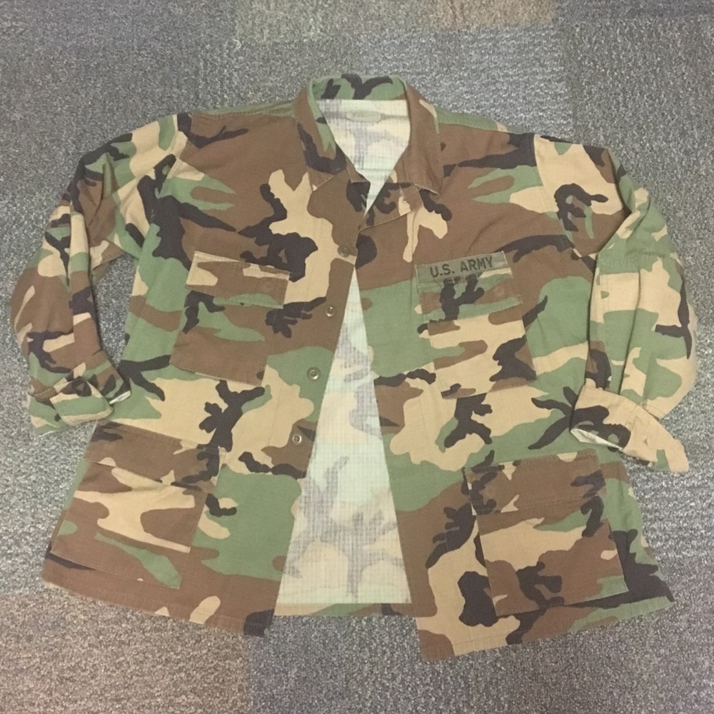 Camo army jacket